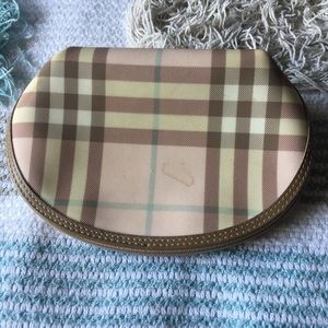 Burberry classic makeup bag!!